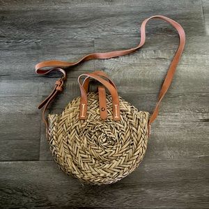 Universal Thread Straw Woven Jute Crossbody Bag
